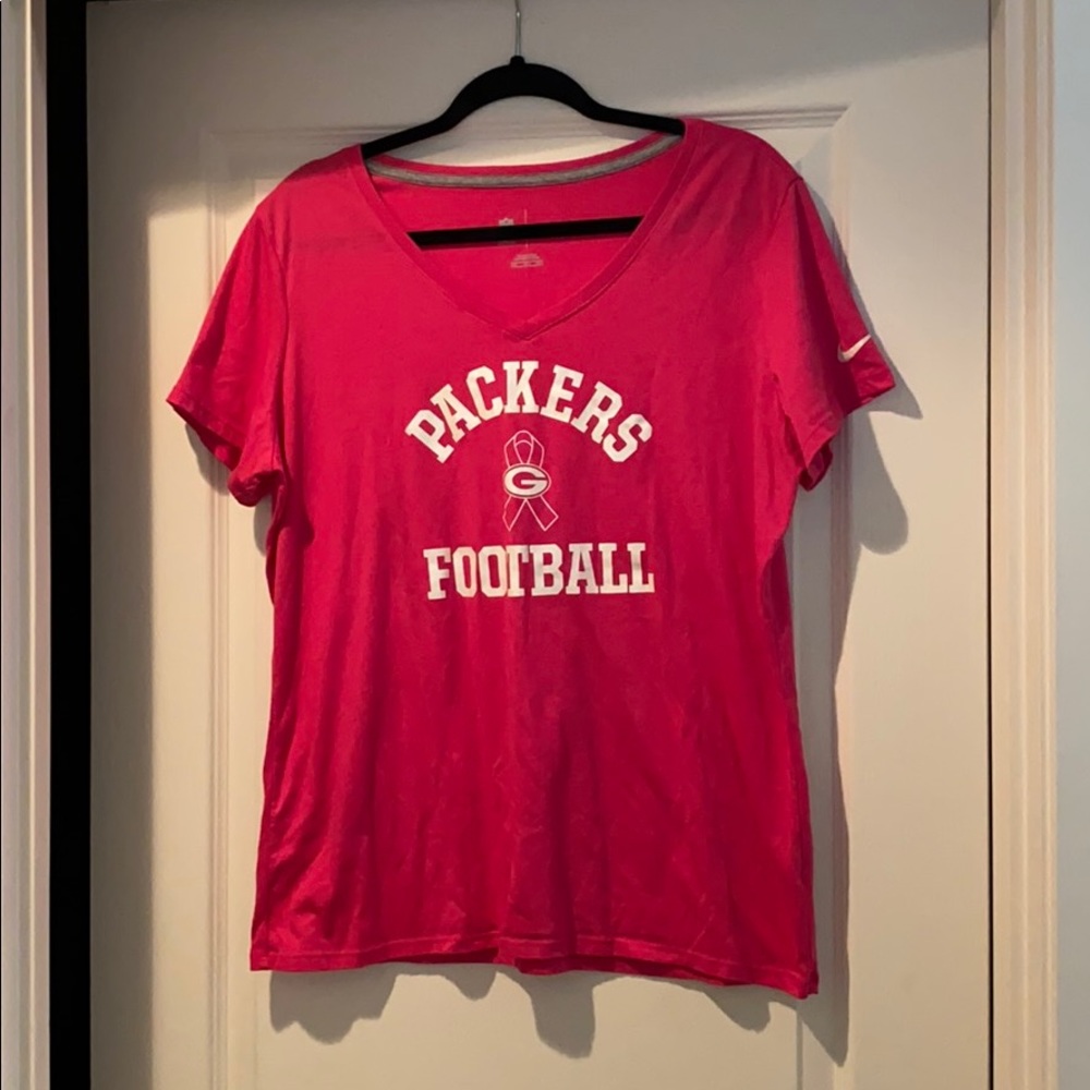 2XL Pink Breast Cancer Packer T shirt